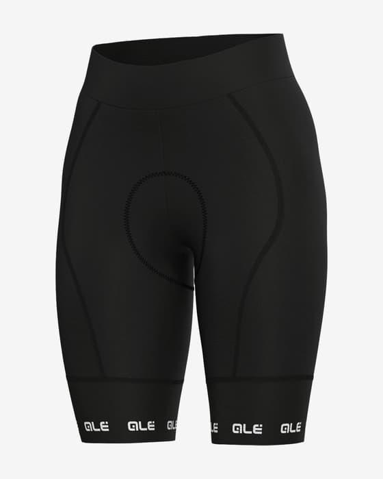 Culote sin tirantes Alé PR-E Strada 2.0 negro logo blanco mujer
