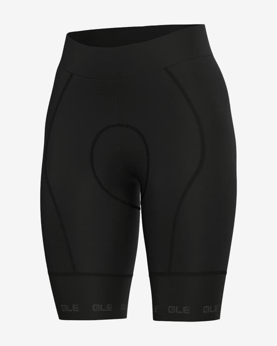 Culote sin tirantes Alé PR-E Strada 2.0 negro logo gris mujer