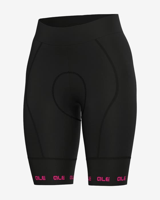 Culote sin tirantes Alé PR-E Strada 2.0 negro logo rojo mujer