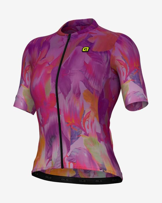 Maillot Alé PR.E Jardin manches courtes lilas femme