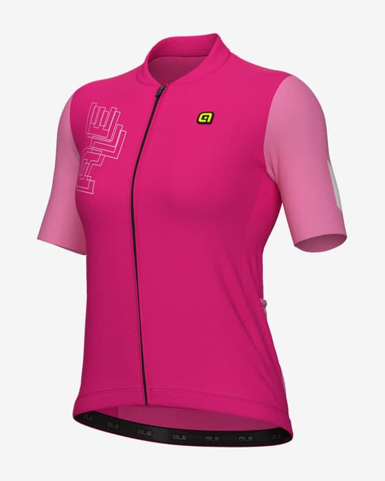 Maillot Alé PR.E Follow Me manches courtes lilas rose femme