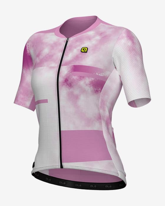 Maillot Alé PR.E Atmosfera manches courtes violet blanc femme