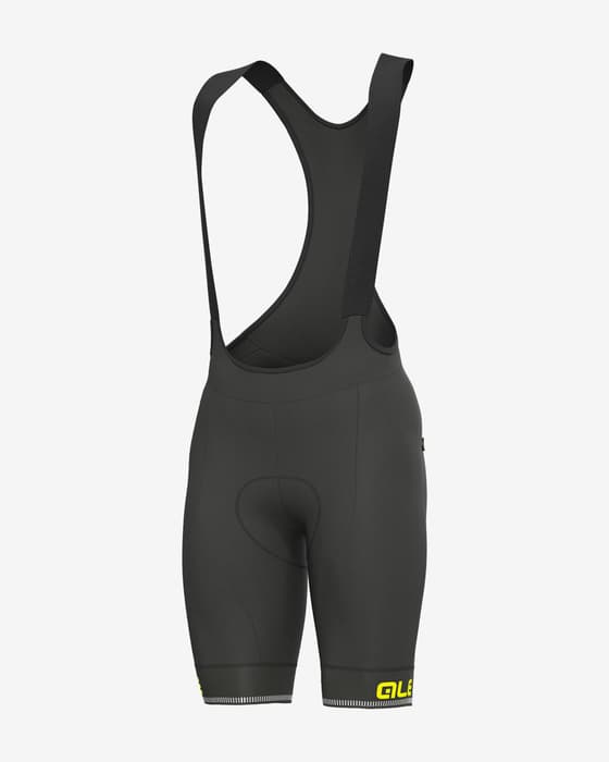 Culote Alé PRAGMA Corsa 2.0 negro logo amarillo