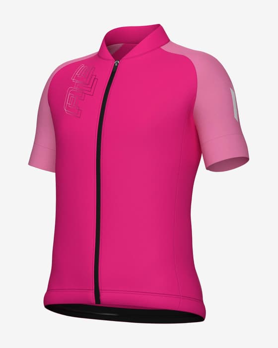 Maillot Alé Follow Me manches courtes lilas rose enfant