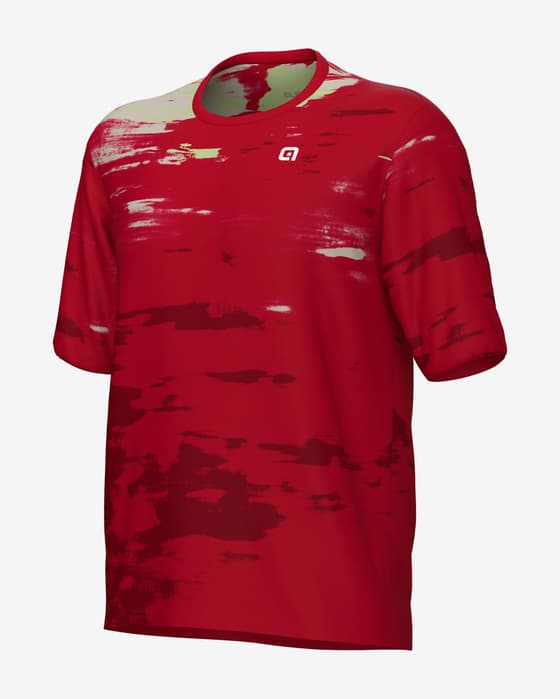 Maillot Alé Off Road Rugged manches courtes rouge