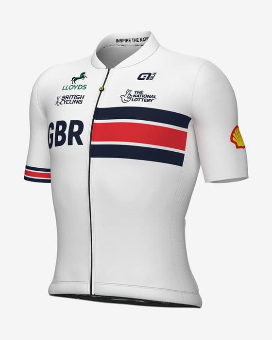 Maillot Britain Federation 2025 manche courte Prime blanc