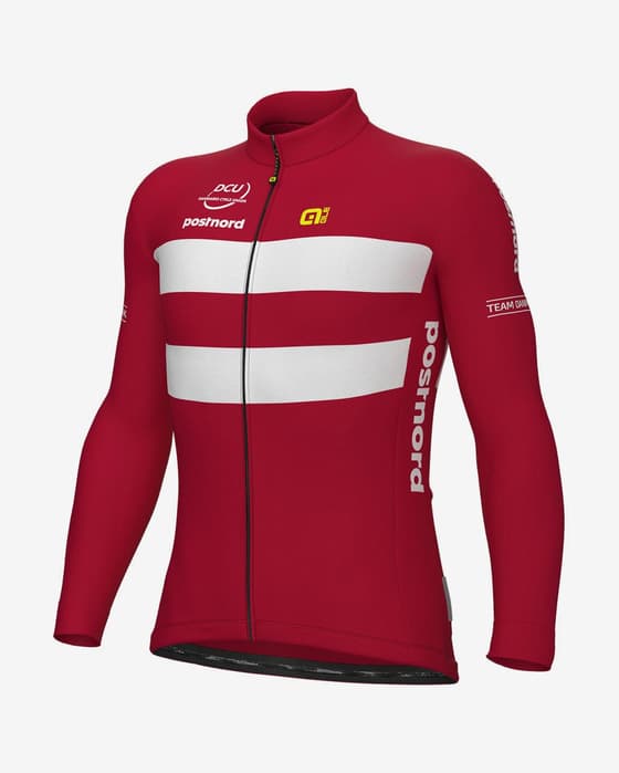 Maillot Danish Federation 2025 Prime manche longue rouge