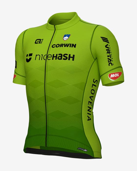 Maillot Slovenian Federation PR System 2024 manche courte vert