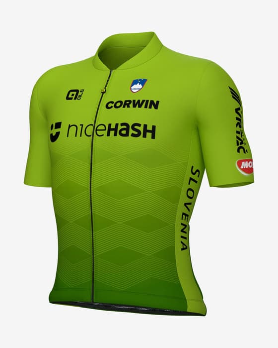 Maillot Slovenian Federation Prime 2024 manche courte vert