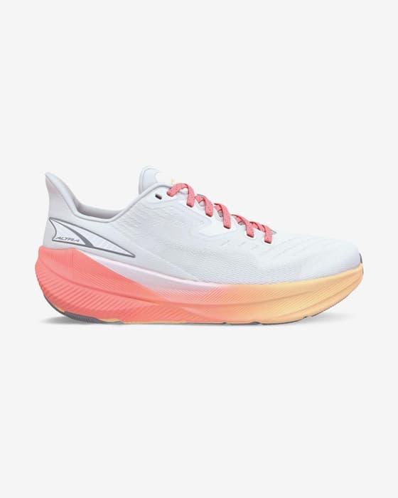 Chaussures Altra Experience Flow blanc rose corail femme