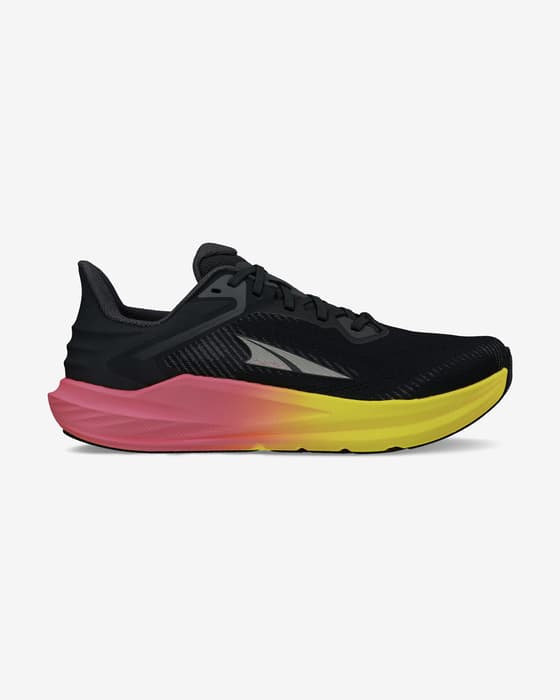 Chaussures Altra Torin 8 noir rose jaune femme