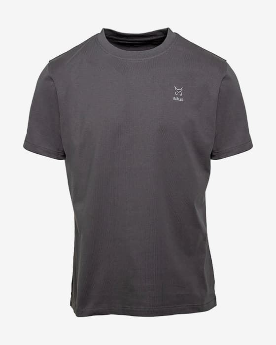 Camiseta Altus Amalfi manga corta gris oscuro