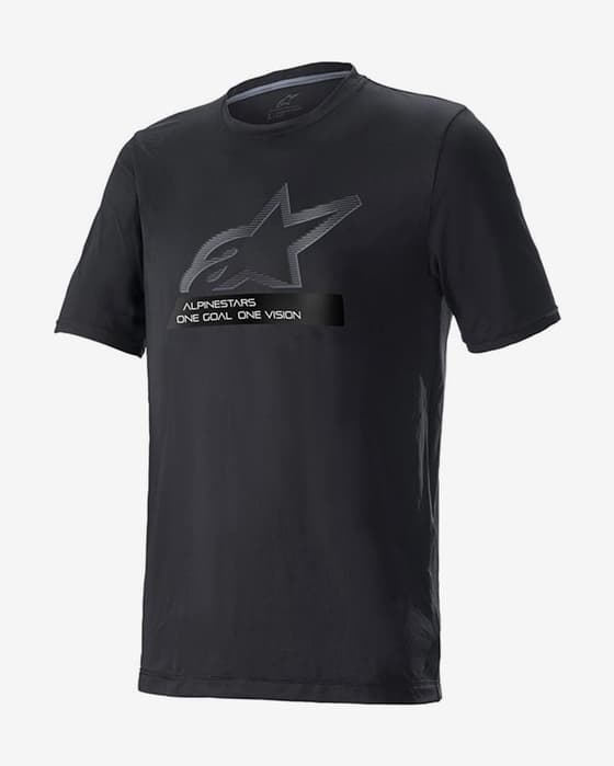 Camiseta Alpinestars Ageless V3 Tech manga corta negro