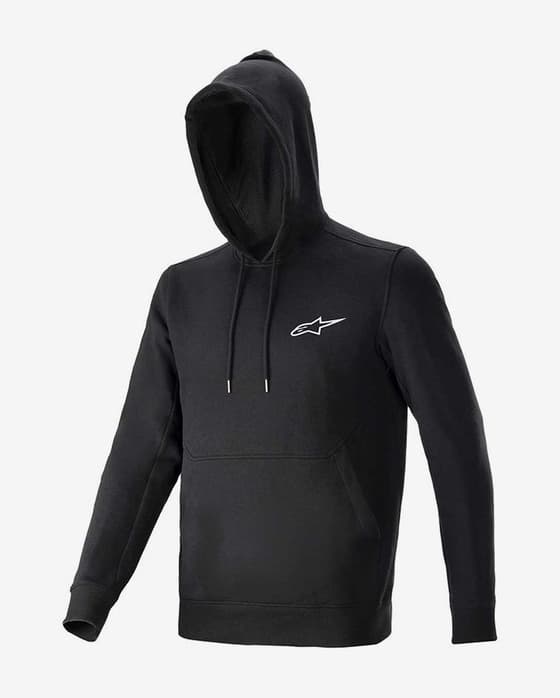 Sudadera con capucha Alpinestars Summit Wind Block negro