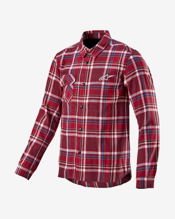 Camisa Alpinestars Whistler manga larga rojo