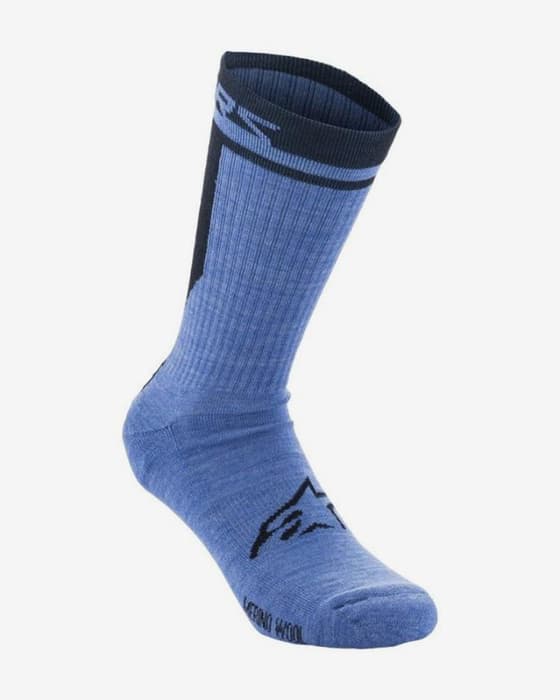 Calcetines Alpinestars Merino 24 azul negro