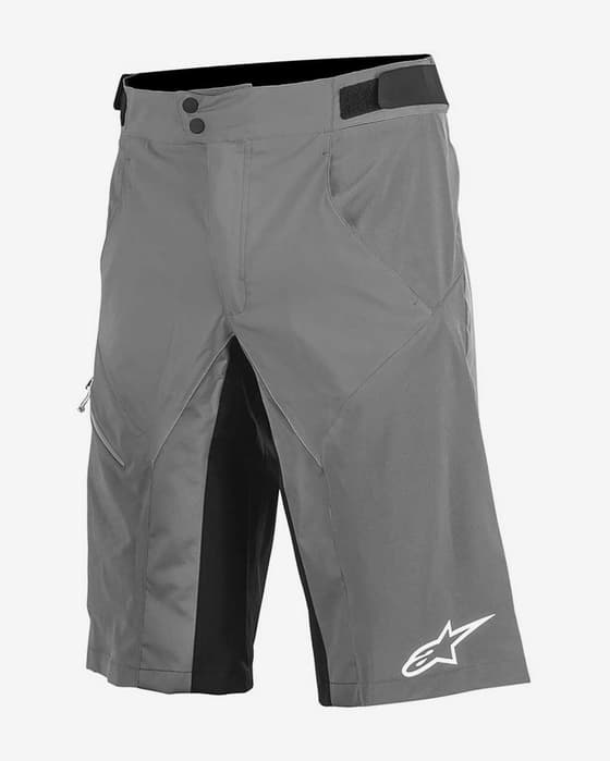 Calções Alpinestars Outrider Water Resistant cinza claro preto