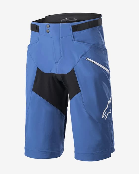 Pantalón corto Alpinestars Drop 6 sin badana azul negro