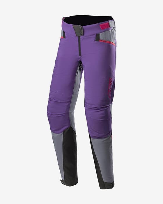 Pantalón largo Alpinestars Stella Nevada sin badana lila gris mujer