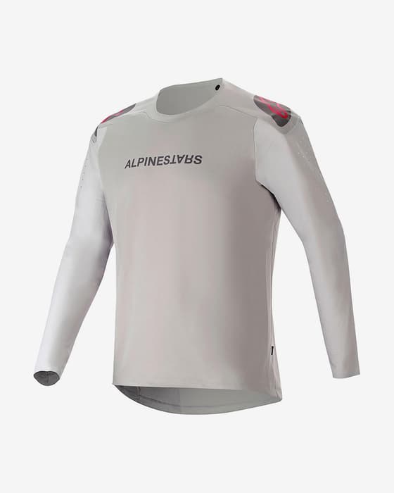 Maillot Alpinestars A-Aria Polartec Switch manches longues blanc neutre noir
