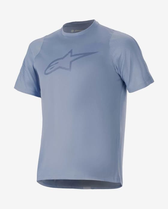 Maillot Alpinestars A-DURA Dri Astar manche courte bleu clair