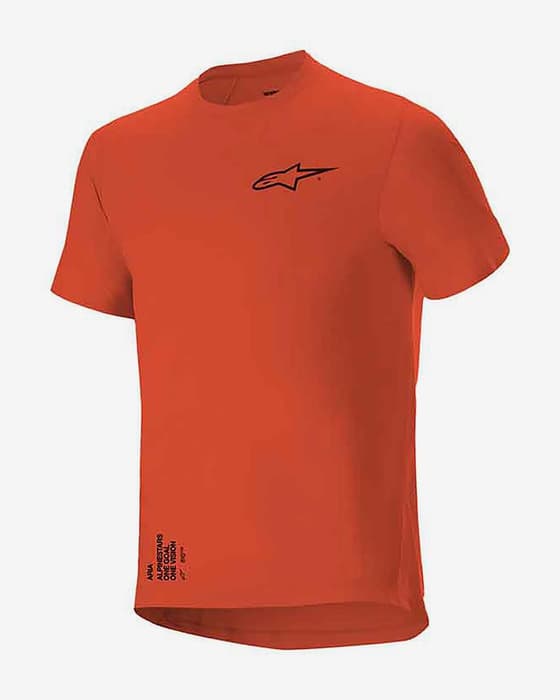 Maillot Alpinestars A-ARIA Astar manches courtes orange intense