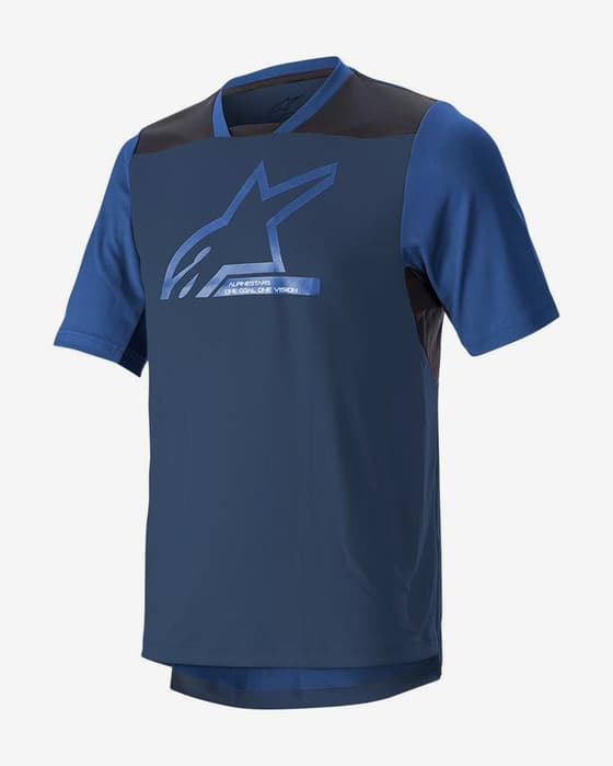 Maillot Alpinestars Drop 6 V2 manche courte bleu