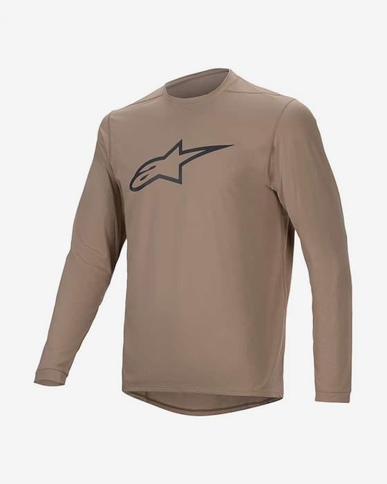 Maillot Alpinestars A-DURA Astar manche longue marron foncé