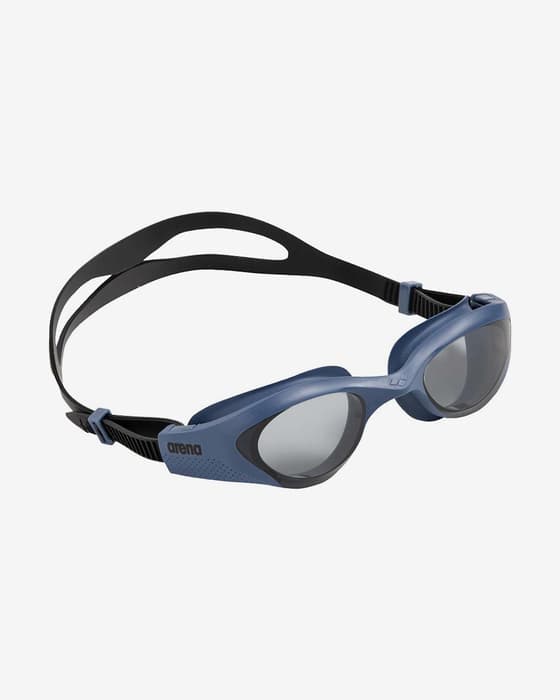 Gafas de natación Arena The One gris claro con lentes oscuras negro