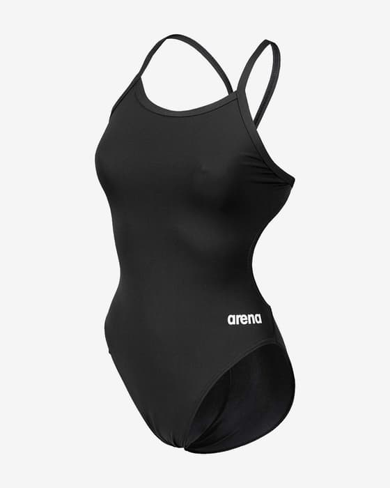 Maillot de bain Arena Team Challenge Solid One Piece noir femme