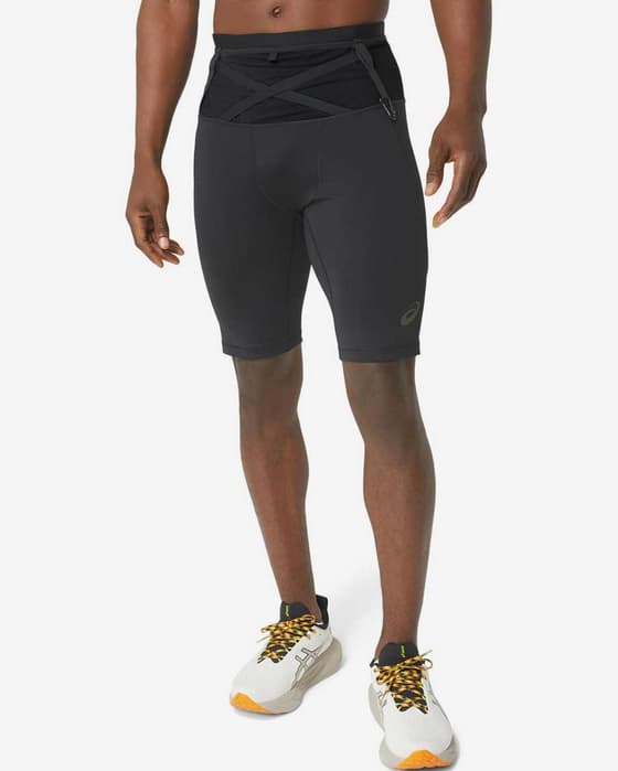 Malla corta ASICS Fujitrail negro