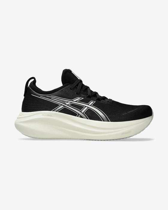 Chaussures ASICS GEL-NIMBUS 27 Wide (2E) noir blanc