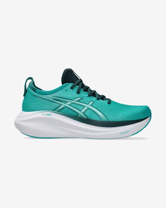 ASICS GEL-Nimbus 27 shoes turquoise blue