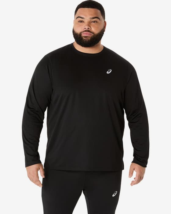 Camiseta ASICS Core manga larga negro intenso