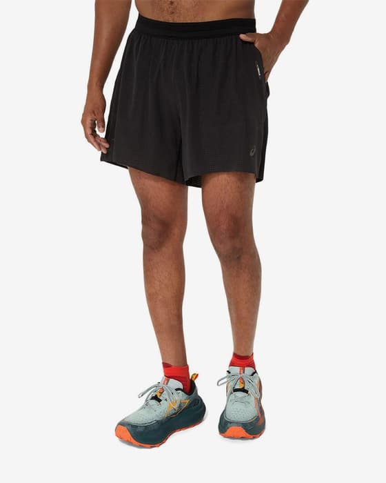 Pantalón corto ASICS Fujitrail Elite negro