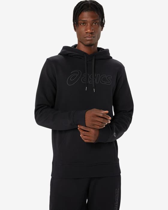 Sweat à capuche ASICS Logo Sweat noir