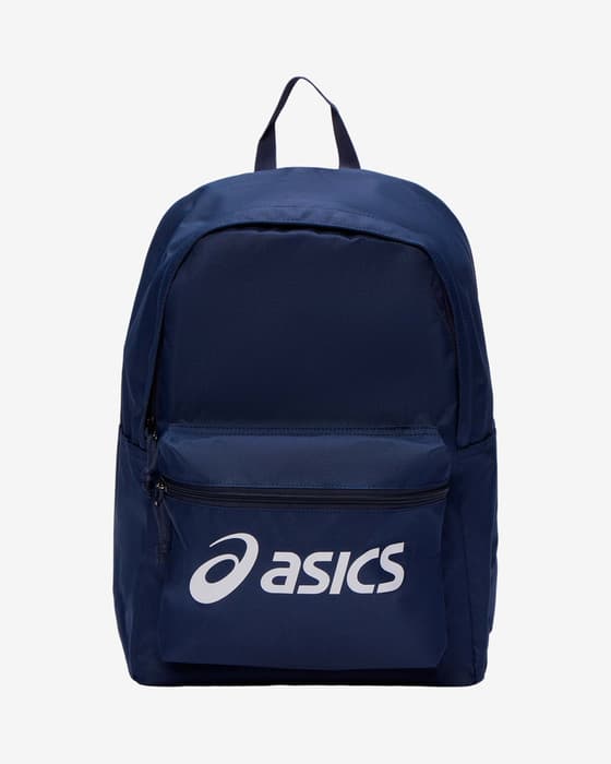 Mochila ASICS Backpack 25 L azul oscuro blanco