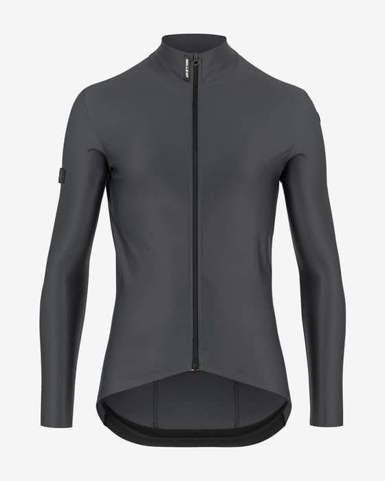 Maillot Assos MILLE GT Spring Fall c2 manga larga gris oscuro