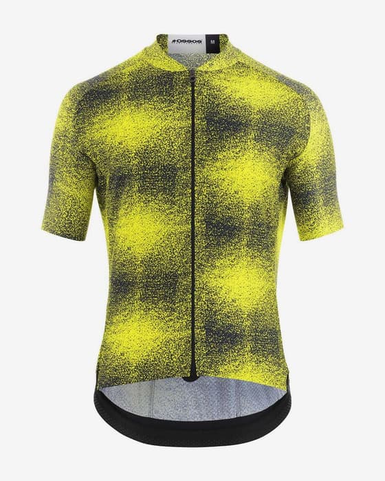 Maillot Assos Mille GT C2 EVO Zeus manga corta amarillo negro