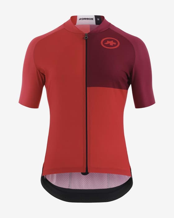 Maillot Assos Mille GT C2 EVO Stahlstern manche courte bordeaux