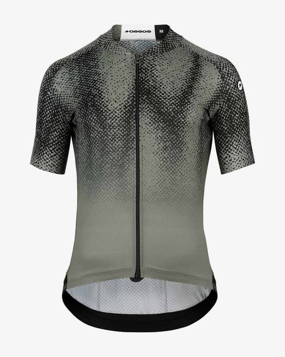 Maillot Assos Mille GT C2 EVO Heat Map manche courte vert pâle