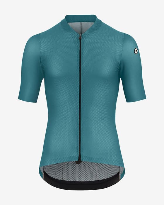 Maillot Assos Mille GT S11 manches courtes bleu turquoise