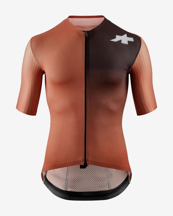 Maillot Assos Equipe RS S11 manches courtes orange noir