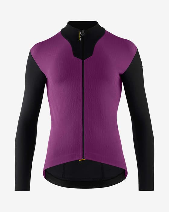 Assos Mille GTS Spring Fall Jacket matte violet black