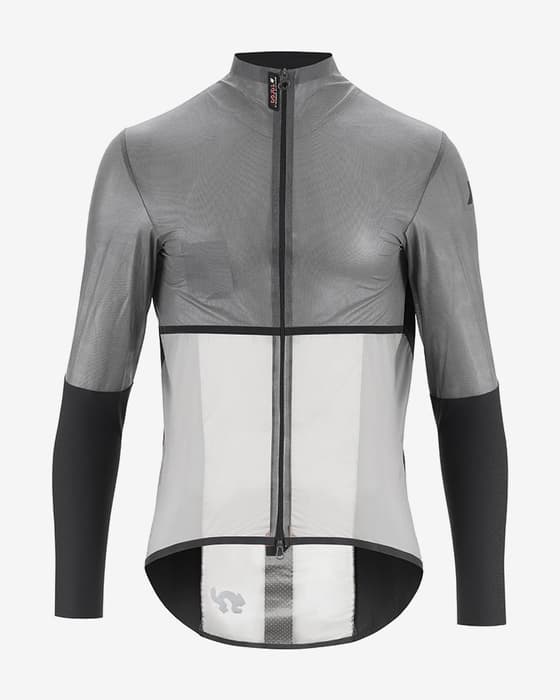 Assos Equipe RS Alleycat Targa Light Windproof Jacket Grey Black