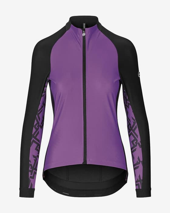 Chaqueta Assos Uma GT Spring lila negro mujer