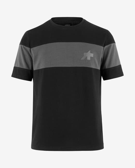 T-shirt Assos SIGNATURE EVO manica corta nero grigio