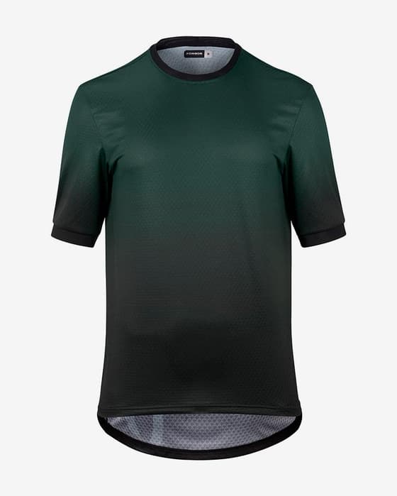 Maillot Assos Trail T3 manche courte vert pin