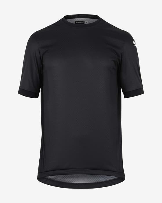 Maillot Assos Trail T3 manche courte noir intense