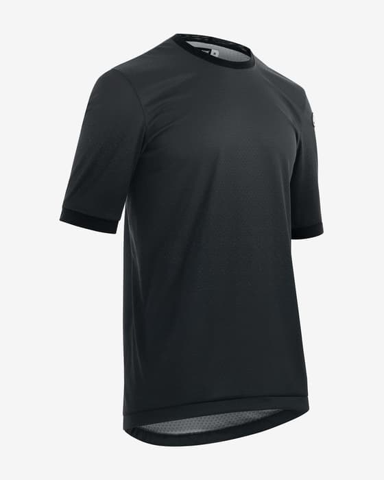 Maillot Assos Trail T3 Zodzilla manche courte gris foncé